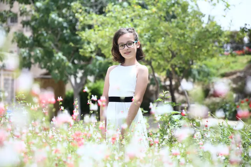 פורטרט חתנת בת מצווה לצילום מגנטים